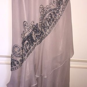 Appellate Boutique Taupe colored dress